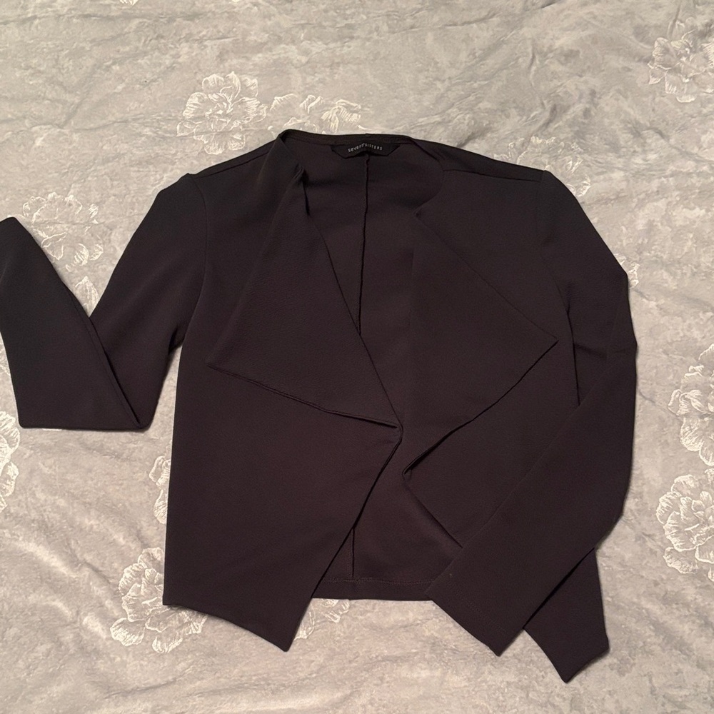 MENDOCINO Dark Gray Women's Blazer Jacket